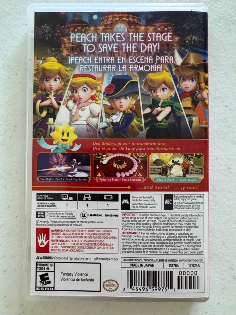 Video game case (back) - Picture 2 of 2